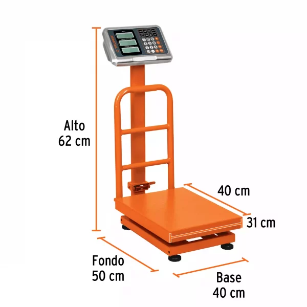 Báscula De Plataforma Plegable 100 Kg, Truper - Image 7