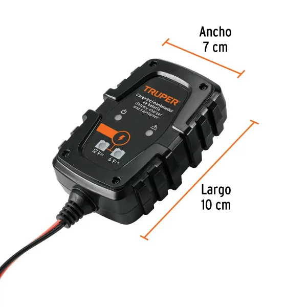 Cargador De 1 A Para Baterías De 6 Y 12V, Truper - Image 4