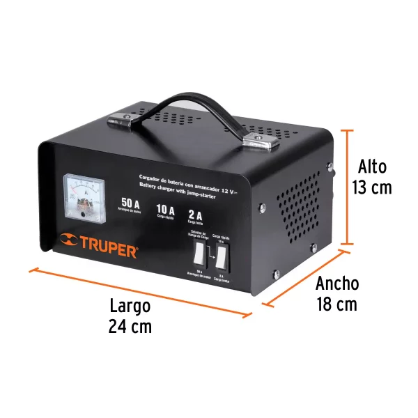 Cargador De 50 A Para Baterías De 12 V, Truper - Image 4